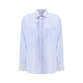 Forte_Forte Light Blue Cotton Dress Shirt
